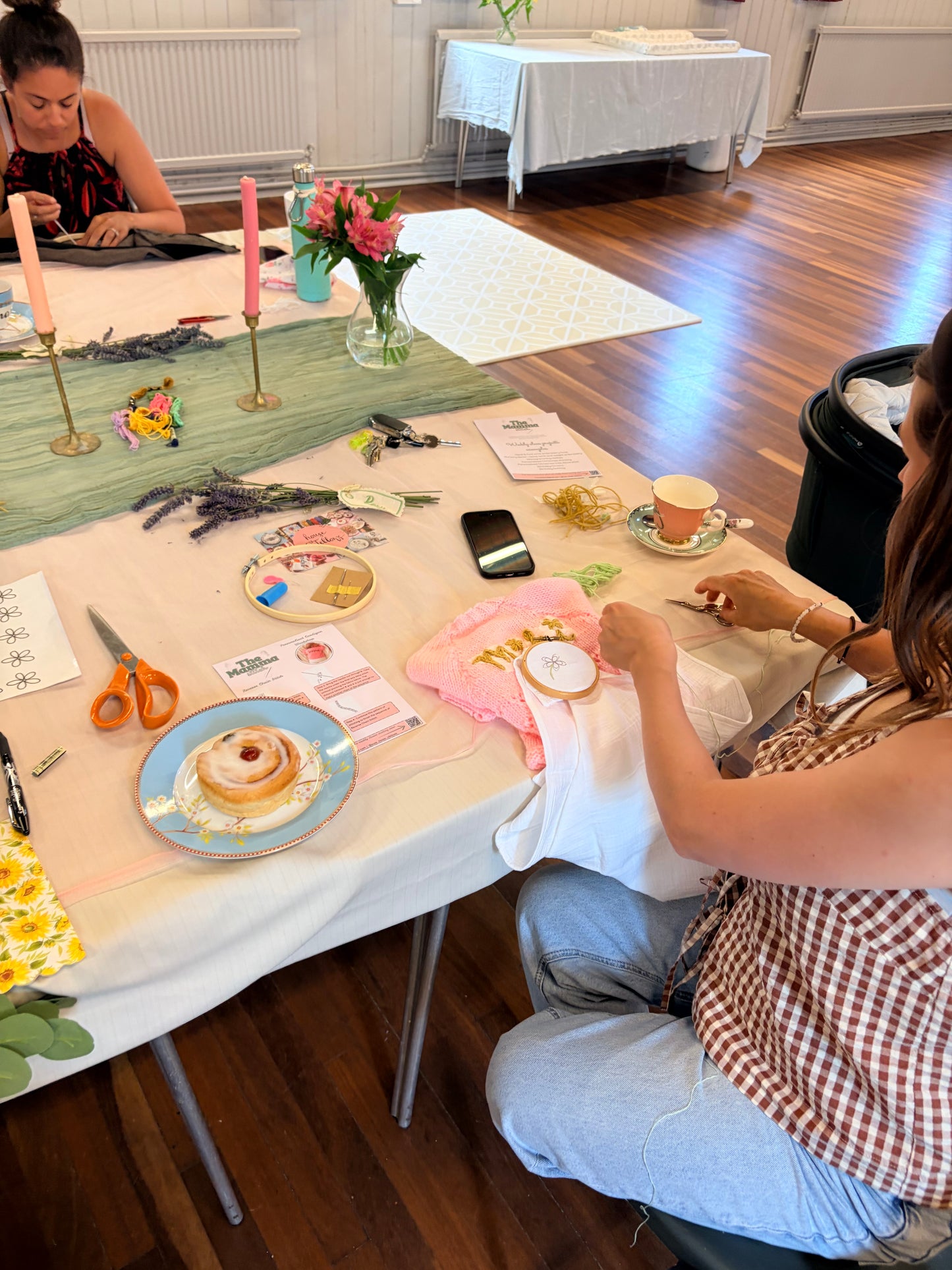 The Mamma Stitch weekly bring your baby - creative classes club