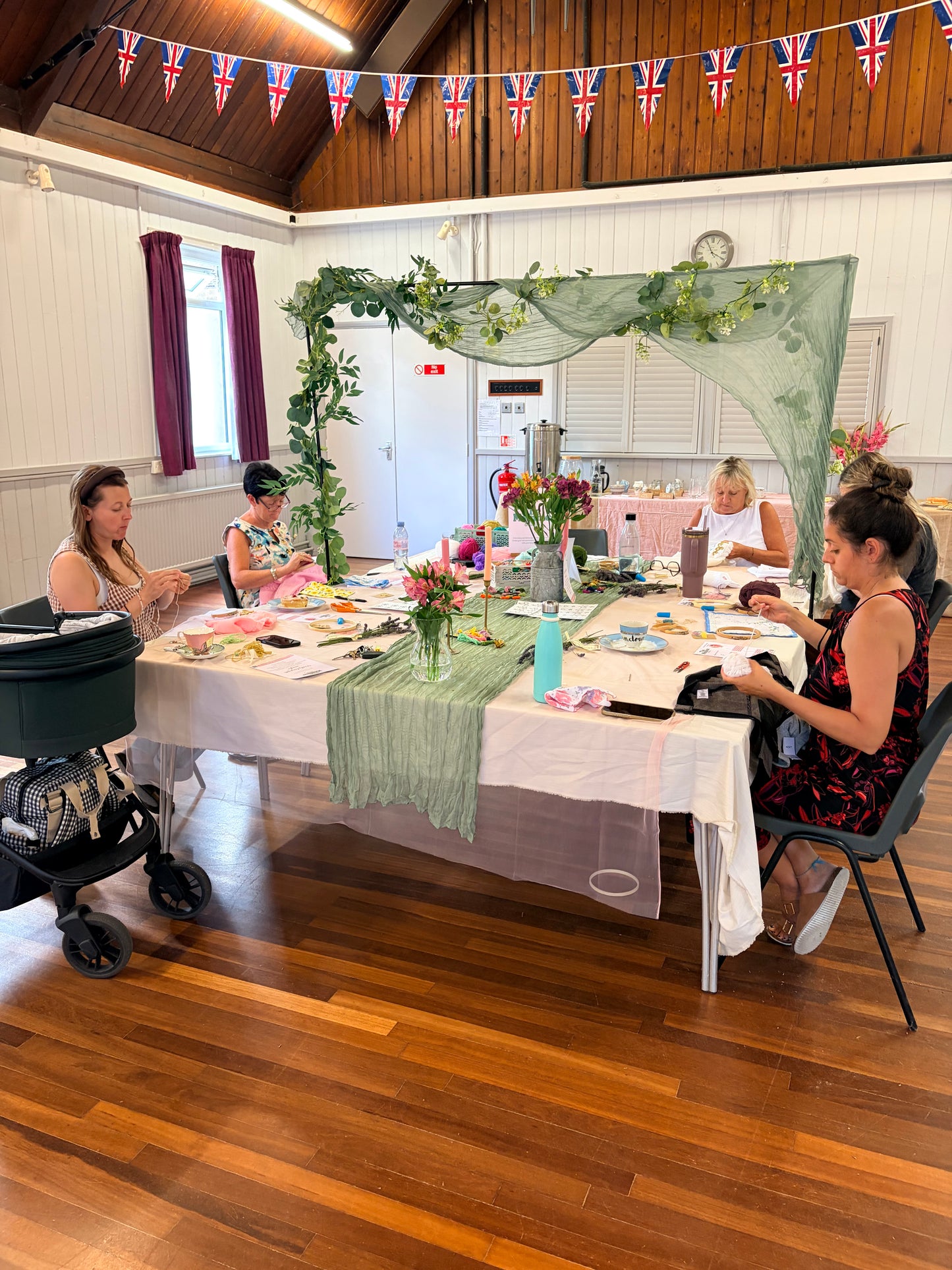 The Mamma Stitch weekly bring your baby - creative classes club