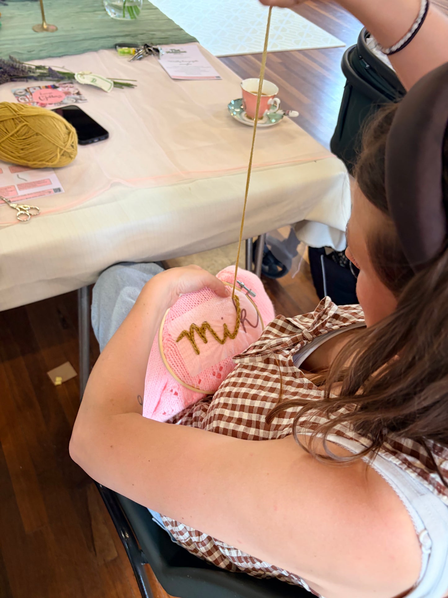 The Mamma Stitch weekly bring your baby - creative classes club