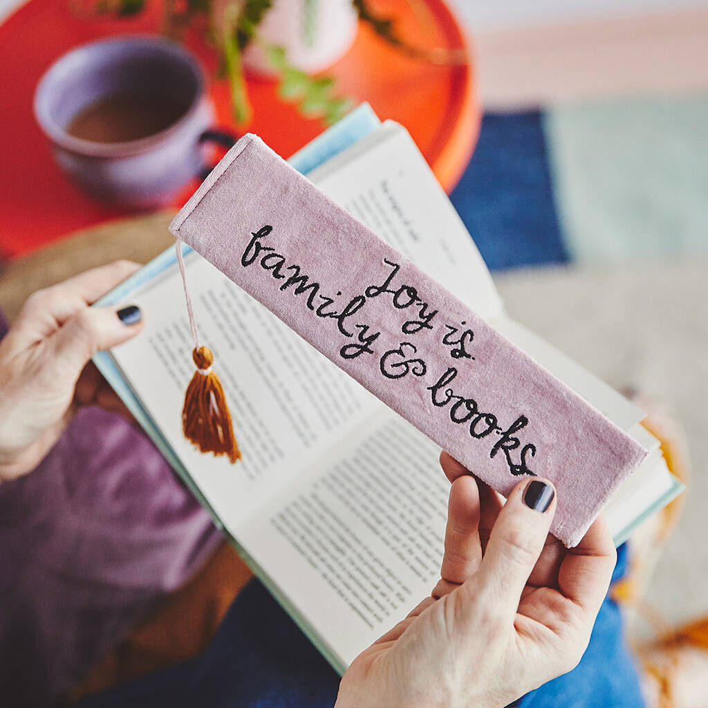 Personalised Embroidered Photo Strip Bookmark