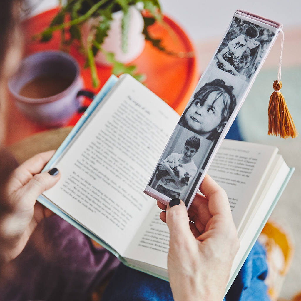 Personalised Embroidered Photo Strip Bookmark